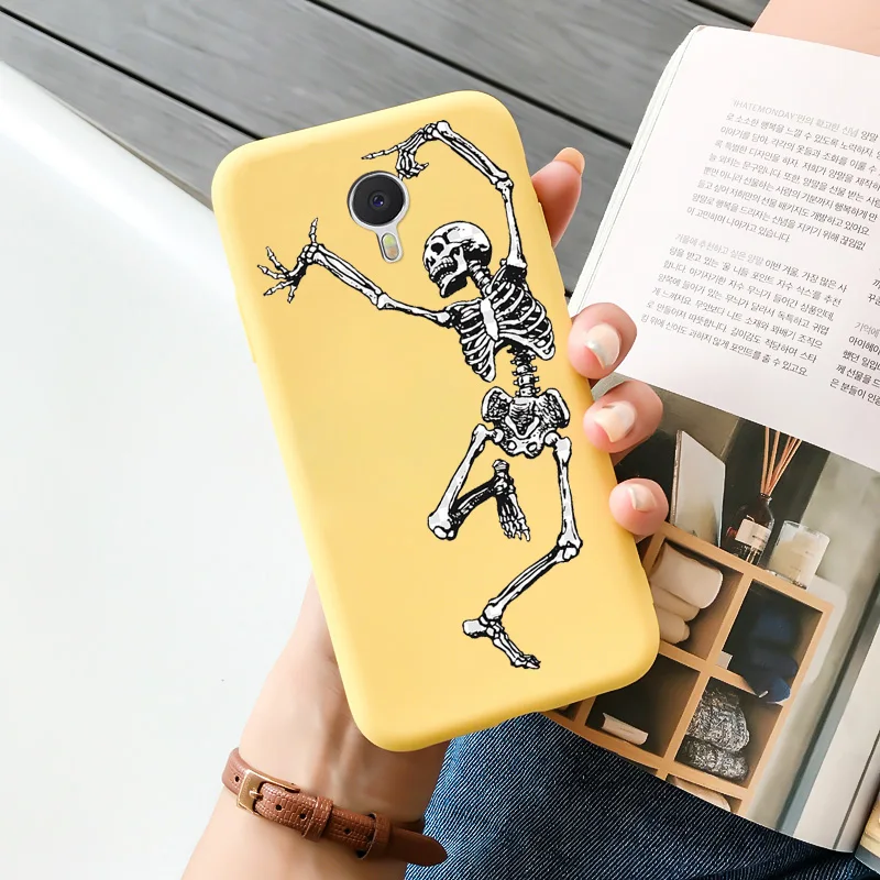 best meizu phone case brand For Meizu Note 3 5 6 Case Candy Colors Flower Pattern Shell Cartoon Painted Soft Silicone Shockproof Phone Back Cover meizu phone case with stones Cases For Meizu