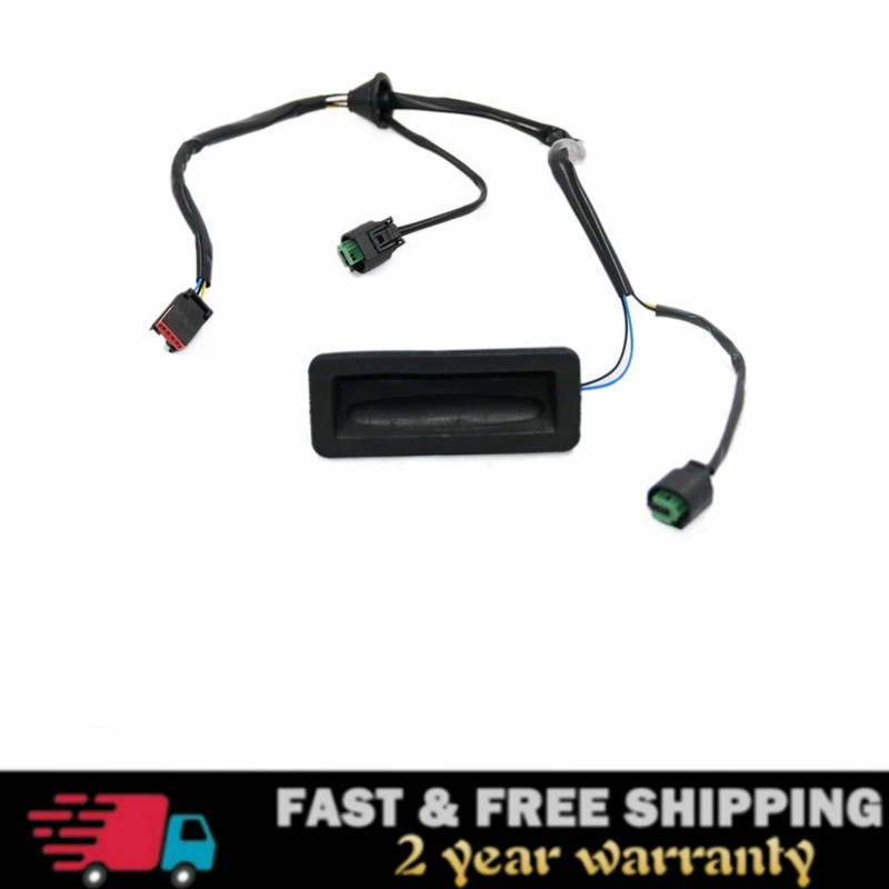 LR020997 Black Trunk Tailgate Lock Release Switch for Land Rover