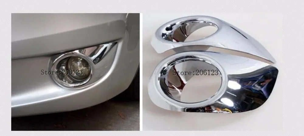 Для Chevrolet Sail 2010 2011 2012 2013 2014 хром передние противотуманные фары крышка лампы
