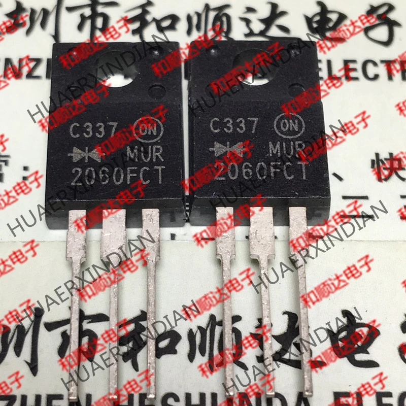 10 шт./лот и MUR2060FCT TO-220F 600V 20A