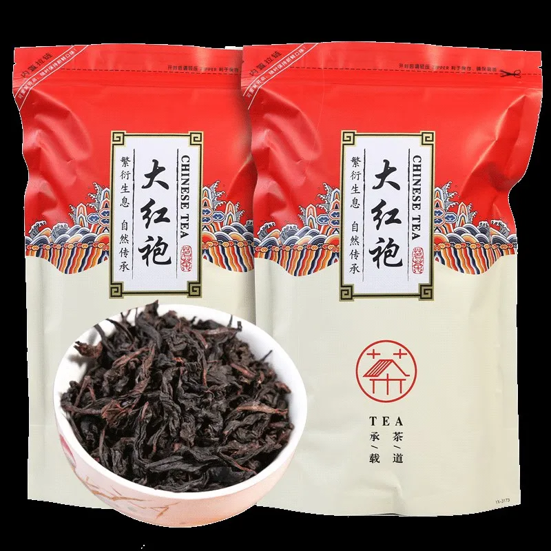 250 г Китайский Большой красный халат Улун чай оригинальная зеленая еда Wuyi Rougui чай для ухода за здоровьем похудения