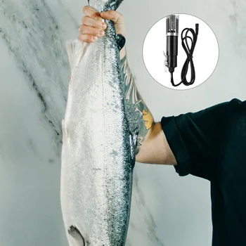

1PC Electric Fish Scale Scraper Stainless Steel Cutter Cover Scale Machine Waterproof Fish Scale Device Portable Scales Machine