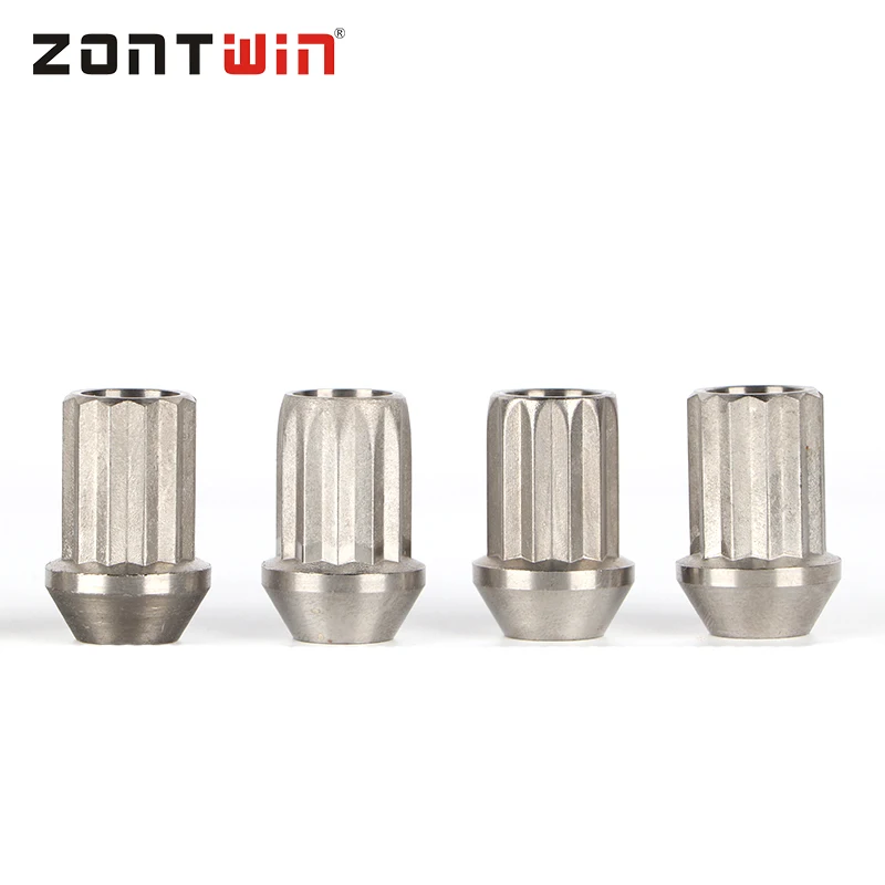 Сверхлегкая кованая наружная гайка из титанового сплава с 12 угольным колесом