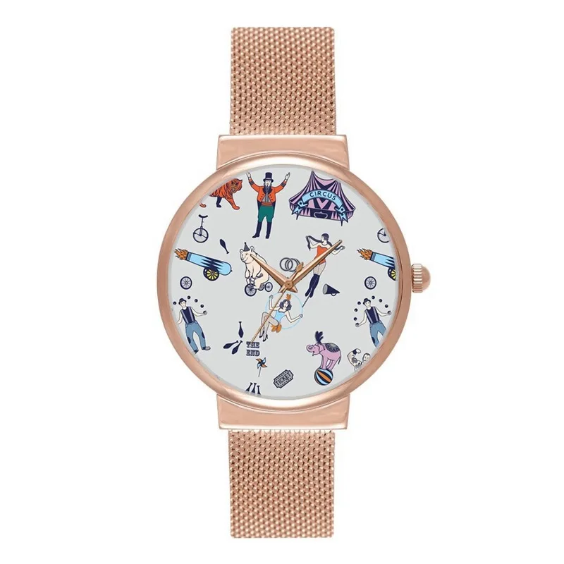 

2018 New Watch Pop Art Interest Circus No LOGO Xiao Qingxin Sen Female Quartz Watch