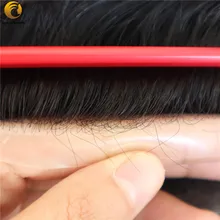 Предварительно Связанные в пучки, индийские натуральные волосы Remy человеческие волосы парик 8x1" натуральный прямой поли основание кожи легко окрашиваются в каких-либо Цвет из натурального меха, замена