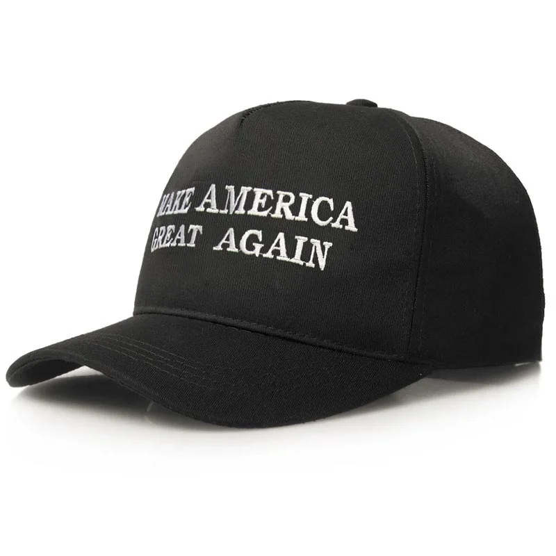 4-Black.White Сделать Америку большой снова шляпа шапка Дональда Трампа в стиле Республиканской партии США Отрегулировать Бейсбольная Кепка Патриоты шляпа Трампа для президента шляпа Трампа - Цвет: 4-Black.White