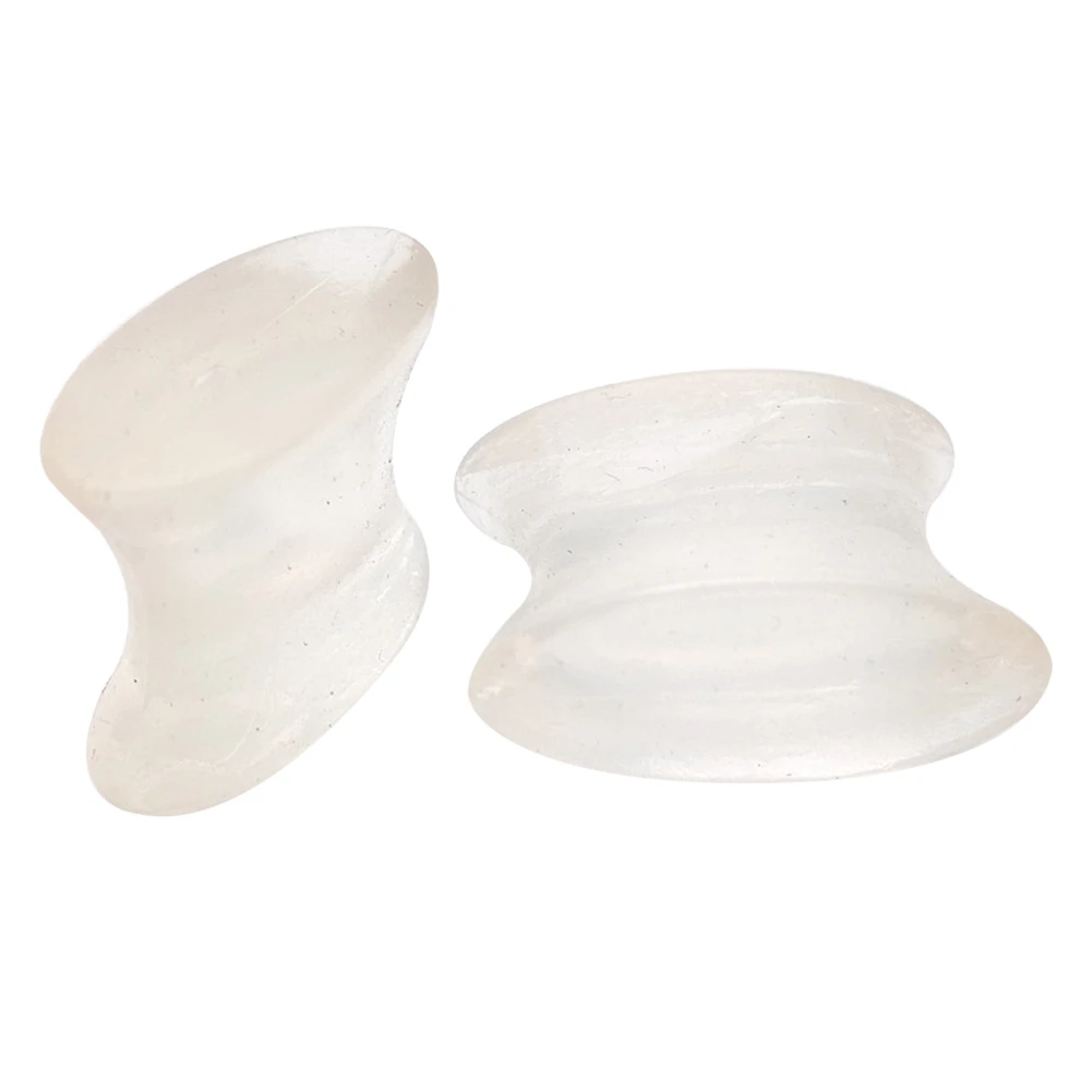 2Pcs Bone Thumb Valgus Protector Silicone Foot Finger Toe Separator Bunion Adjuster Hallux Valgus Pedicure Corrector Feet Care