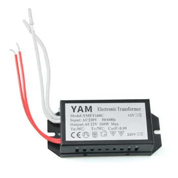

160W 220V Halogen Light LED Driver Power Supply Converter Electronic Transformer Drop Ship Support