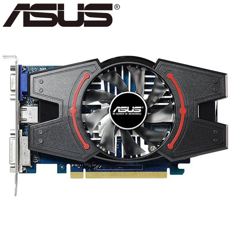 Видеокарта ASUS GT730 оригинал 1 ГБ SDDR3 графические карты для игр nVIDIA Geforce GPU Dvi VGA б/у в