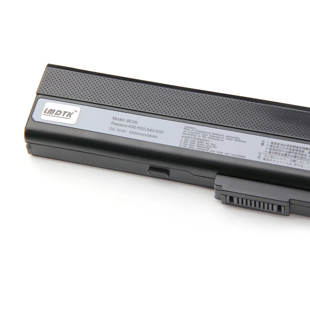 LMDTK новинка 6 ячеек Φ K42 K52 K42JA X42J A42J бесплатная доставка|laptop battery|6 cell laptop batterybattery for