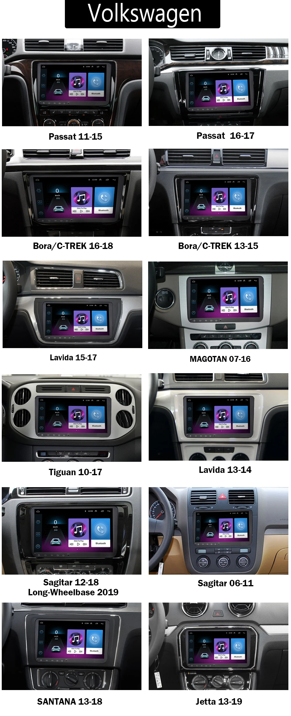 Lelv " 2din автомобильный DVD андроид android монитор gps navig для Volkswagen Skoda Octavia Golf 5 6 touran passat B6 Jetta polo tiguan