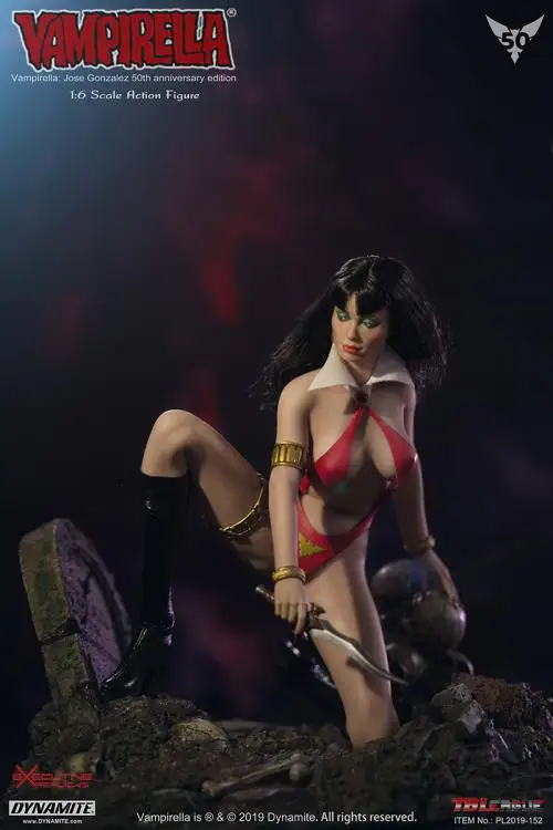 

1/6 Vampirella 50th Anniversary Edition Solider Figure TBLeague PL2019-152 Model