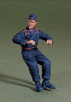 

1/35 ancient officer Panzer Crew on Board (Right) Resin figure Model kits Miniature gk Unassembly Unpainted