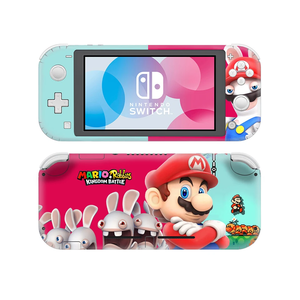 Супер Марио Заказная наклейка для кожи для Nintendo Switch Lite консоль и контроллер игра наклейка виниловая наклейка протектор