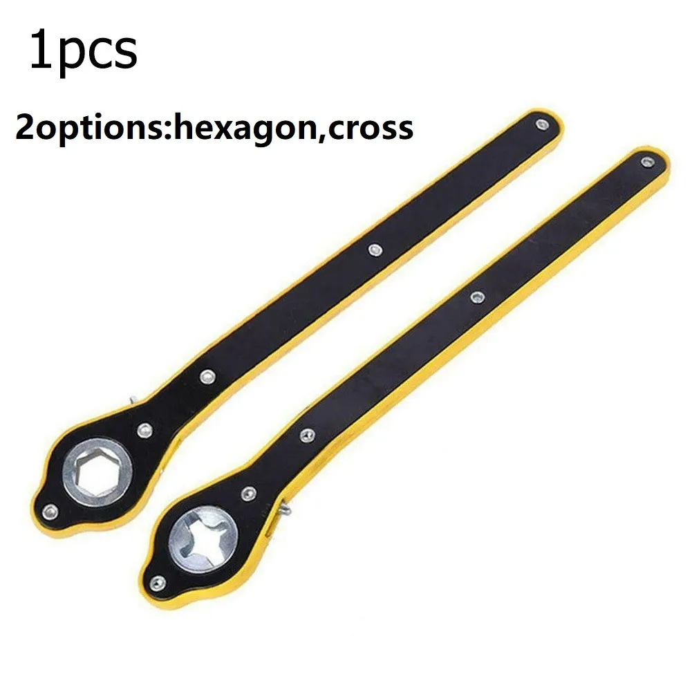 34cm Car Jack Ratchet Wrench 360 Degree Swivel Labor Saving Jack Garage