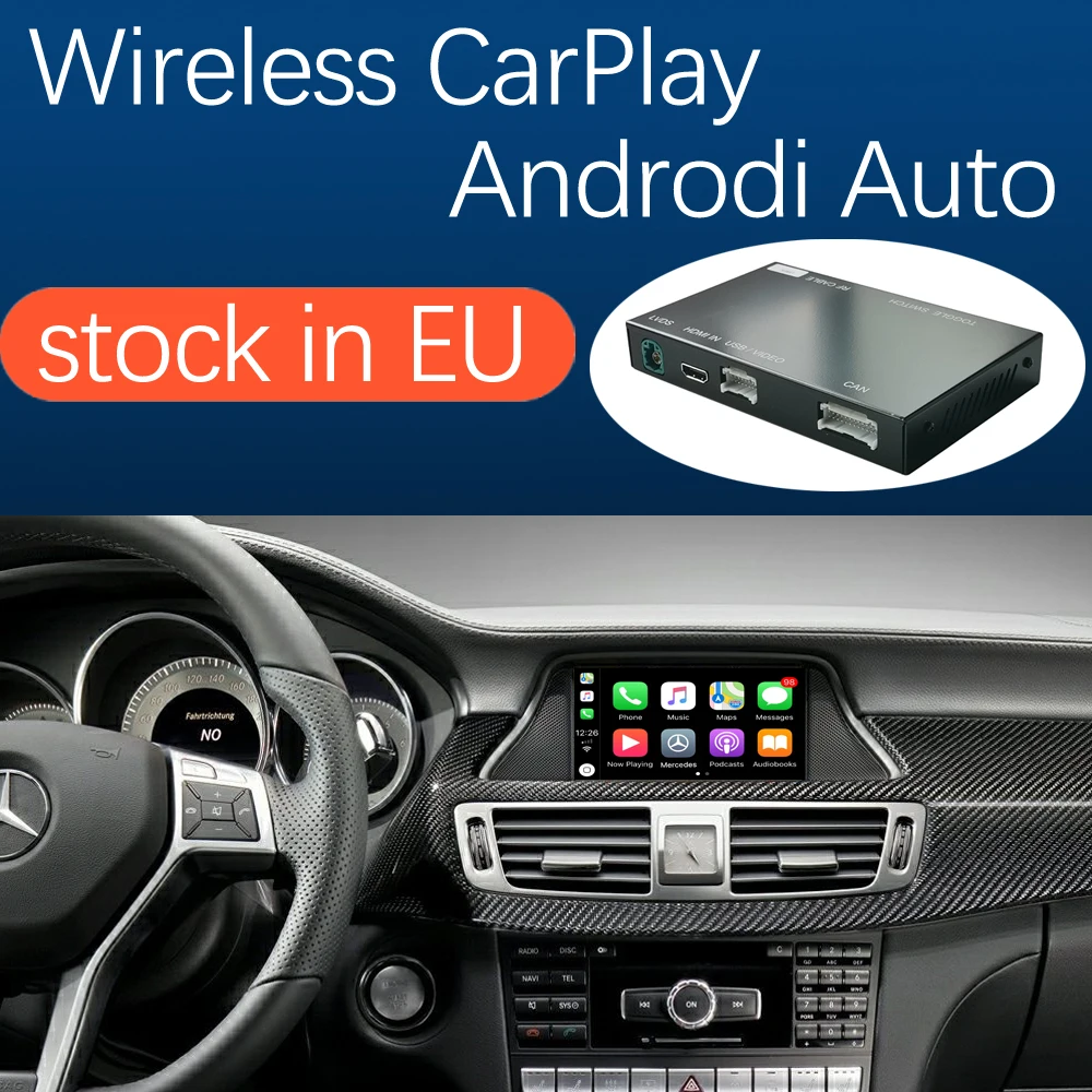 Беспроводная Автомобильная камера Apple CarPlay Android для Mercedes Benz CLS W218 2011 2015 с функцией