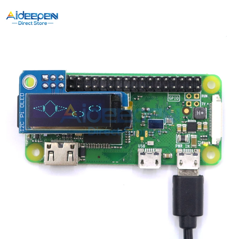 Для Raspberry Pi DC 3,3 V 0,9" 0,96" OLED SSD1306 дисплей модуль 128x64 128x32 интерфейс IEC IIC для Raspberry Pi 1 2 3 B+ Zero