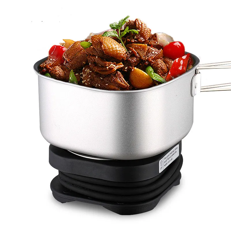 

Dual Voltage Travel rice Cooker Portable Mini Electric stew soup pots cooking Machine Student hotpot food steamer 110V 220V