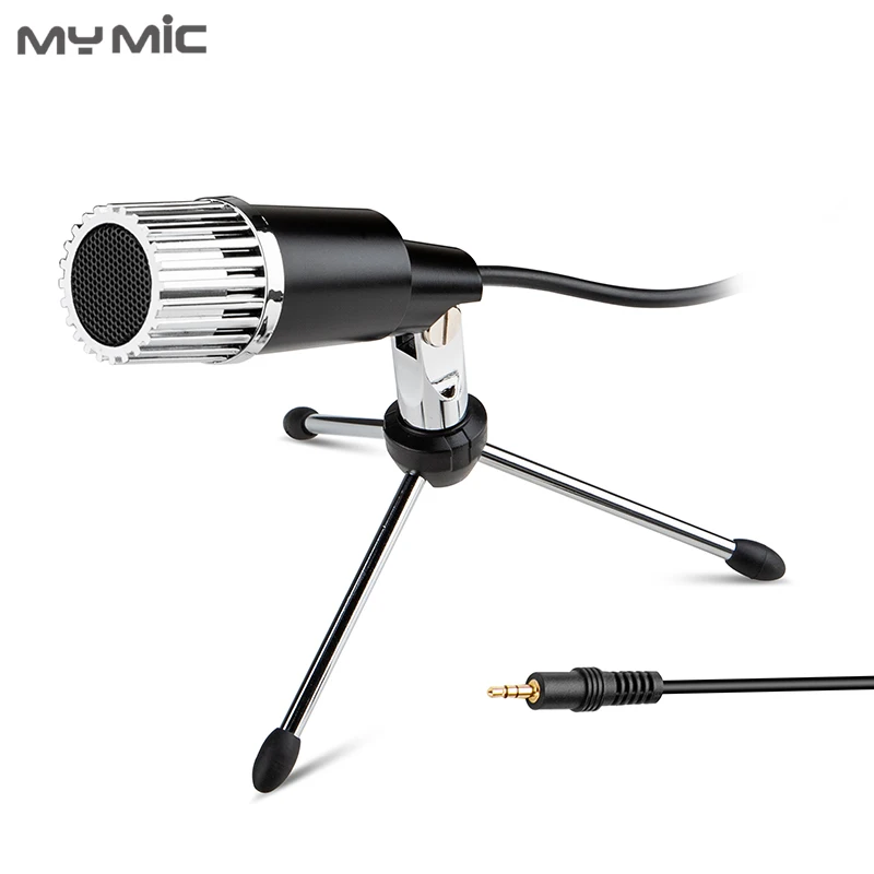 My Mic CM01S конденсаторный Студийный микрофон для записи со штативом для Компьютерного Вещания
