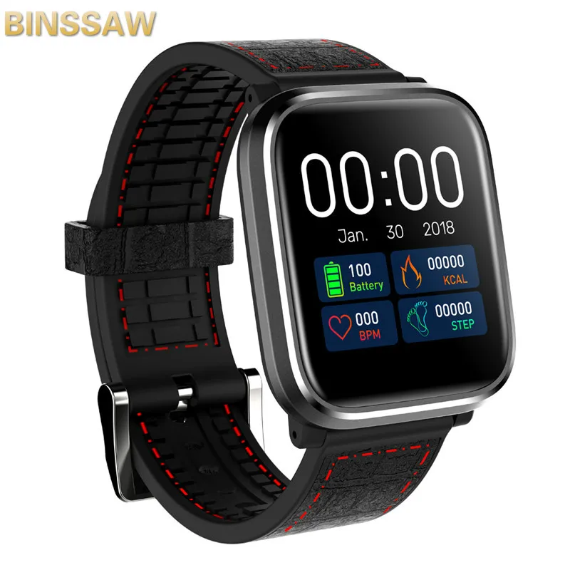 Q58 3D Dynamic Smart Watch  UI Blood Pressure Heart Rate Monitor Sport Fitness Tracker Smart Health Wearable Device Smartwatch