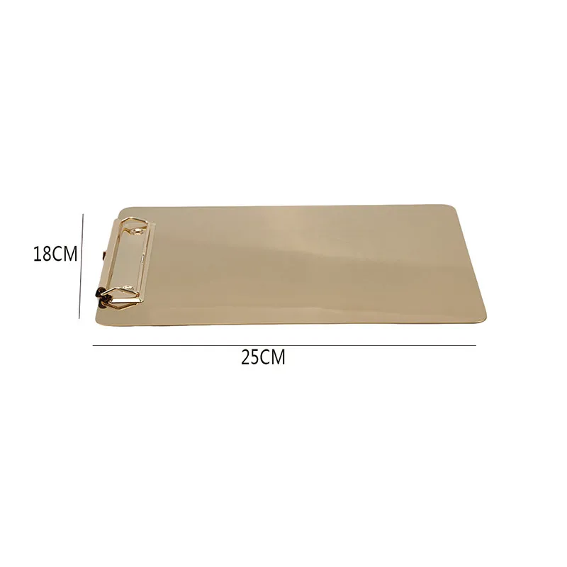 middle Creative Writing Board Folder Stationery Folder Restaurant Hotel Menu Splint For Office Financial Business School Supplies - Цвет: middle