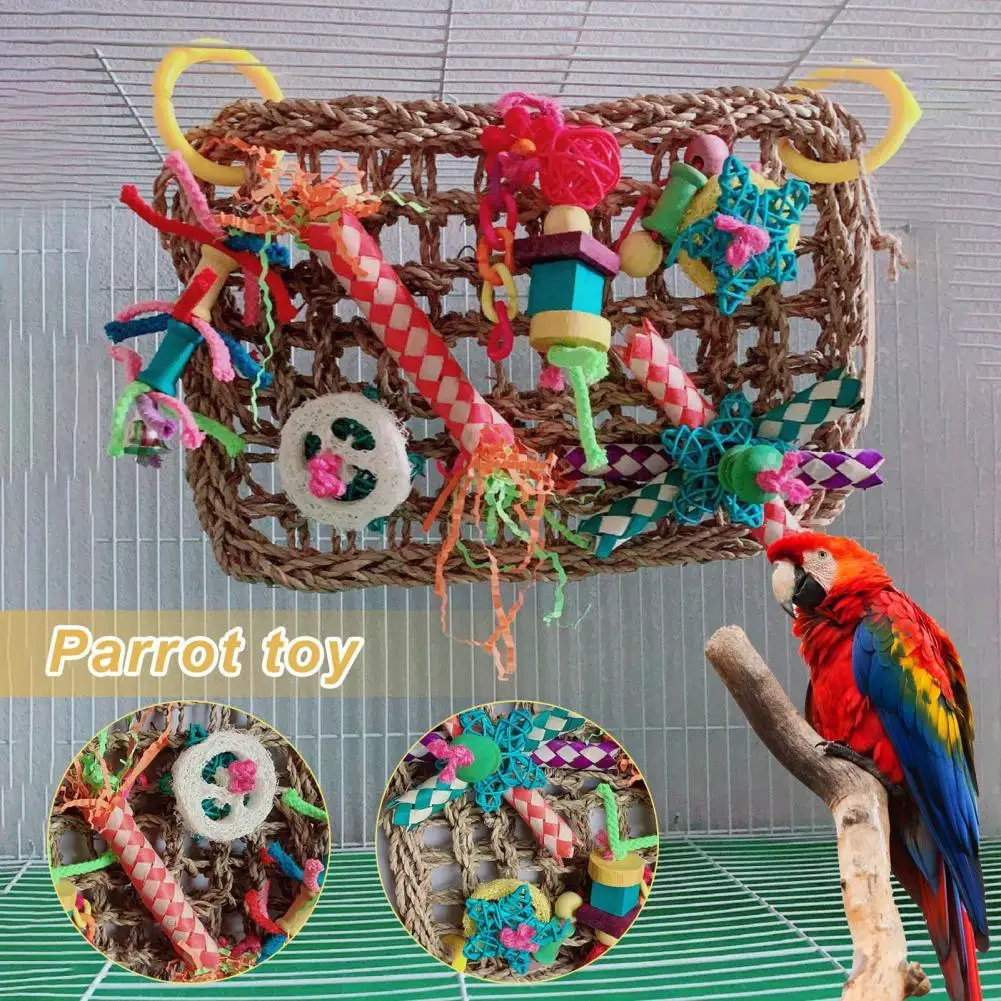 Bird Foraging Toys Parrots Bird Toys Parrot Climbing Bird Toys