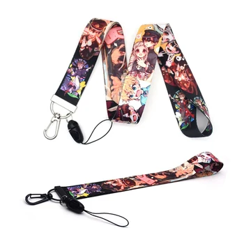 

Anime Toilet-Bound Hanako-kun Phone Rope Strap Clip Charm Cords Lariat Lanyards Keychain Pendant