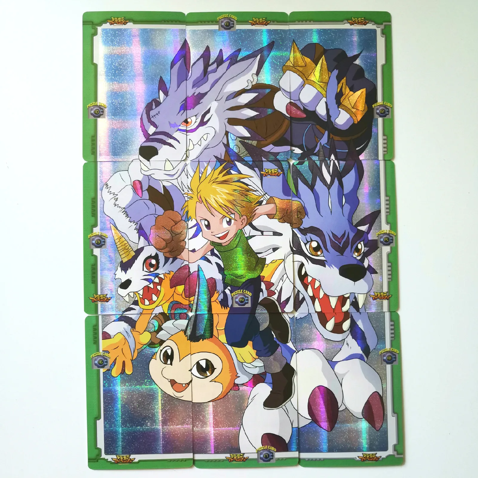 10 шт./компл. Reissue Digimon monster 9 в 1 Игрушки Хобби Коллекционные игрушки коллекция аниме-открытки