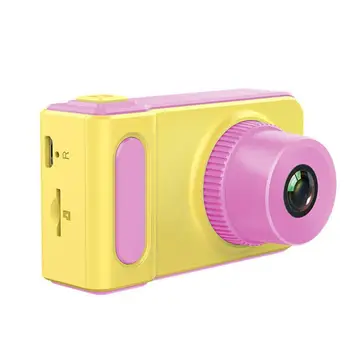 

Kids Rechargeable USB Digital Camera Toy Boys Girls Small Cam Photo Recorder With DIY Function