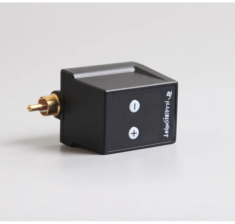 RCA Connector Новейший беспроводной источник питания мини тату питания RCA/DC разъем расходные материалы для тату ручка для тату - Цвет: RCA Connector
