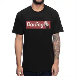 Модная футболка унисекс с надписью «Darling In The Franxx Zero Two»; Классическая футболка с круглым вырезом и графическим верхом; большие размеры