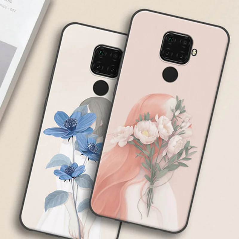 6,2" Coque корпус телефона Fundas для Huawei Nova 5i Pro Чехол Nova5iPro SPN-AL00 Мягкий Силиконовый ТПУ чехол для телефона Nova5i Pro защитные чехлы