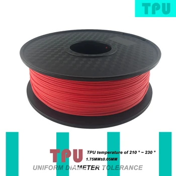 

3D Printer Filament 1.75MM 1KG TPU Metal Plastic Filament Materials for RepRap