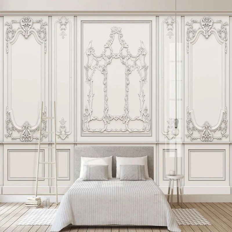 estereo escultura em pintura de parede sala 01