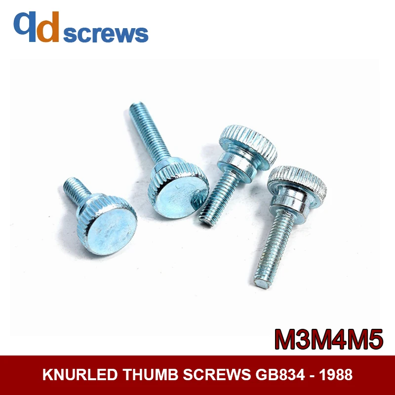 

4.8 M3M4M5 Hand-twisted double-step screw Knurled Thumb Screws GB834 - 1988