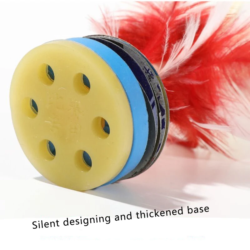 Chinese Jianzi, High Quality Bouncy Kick Shuttlecock, Colorful Feathers, Funny Foot Games