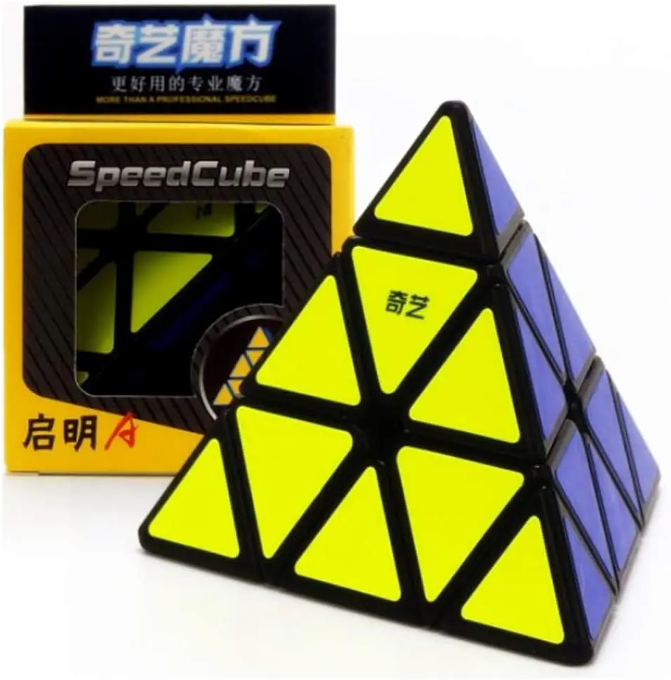 10 pcs Wholesale Price Cube Pyramid Magic 3x3 WCA Competition Learning&ampEducational 3x3x3 pyramid Puzzle Toys For Children | Игрушки и