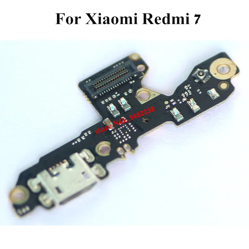 

Original USB Charging Dock Port Flex cable For Xiaomi Redmi 7 Charger plug with Microphone connection board Replacement parts