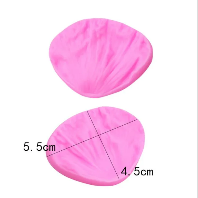 3D -S Bazsarózsa Virágszirmok Dombornyomott Szilikon Penészkeverék Fondant Sütemény Díszítő Szerszámok Csokoládé Gumpast Cukorkapenék - Image 6