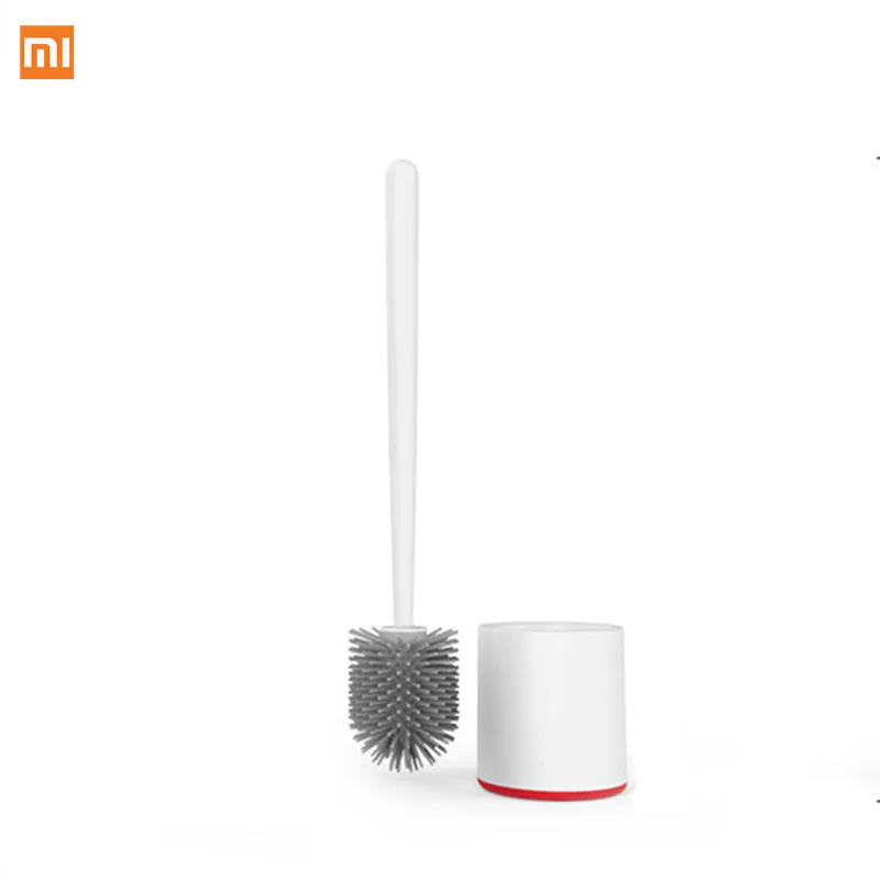 

Original Xiaomi Yijie TPR Toilet Brushes and Holder Cleaner Set Silica Gel Floor-standing Bathroom WC Cleaning Tool