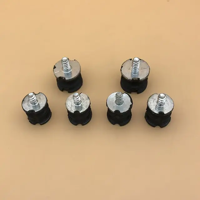 Kis Gyűrűs Av-Puffer-Izolátor Sokkoló Tartó Minőségű Anyag, Amelyet 6 Pc/Készlet Felszerelése 61 66 133 136 141 272S Tartós- - Image 2