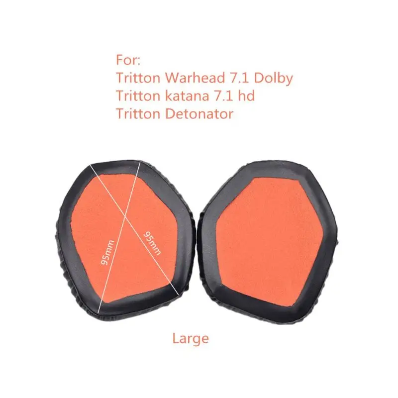 Eplacement амбушюры подушки для Tritton Warhead 7,1 Dolby/Катана/детонатор xbox 360 наушники