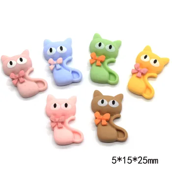 

20Pcs Korean Hot Cute Fox flatback Resin Cabochons Embellishments For Scrapbook Craft DIY Hair Bow Clips Phone Accessories