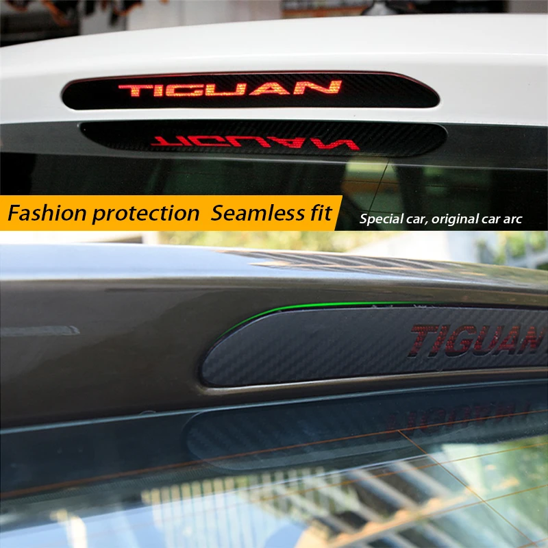 Автомобильные наклейки высокие стоп сигналы светильник черного цвета с