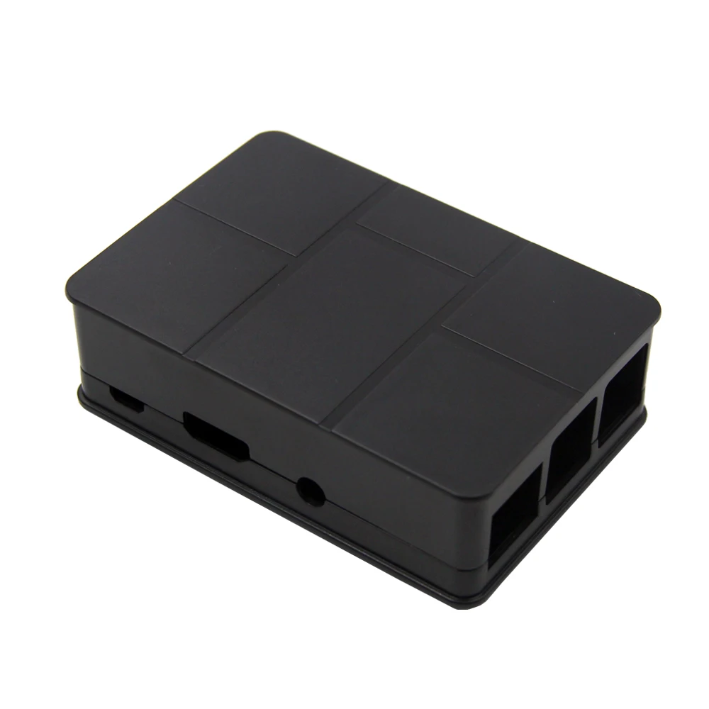 S Робот Raspberry Pi 3 чехол черный ABS пластик коробка радиатор Raspberry Pi 3 Model B чехол RPI123 - Цвет: Kit1