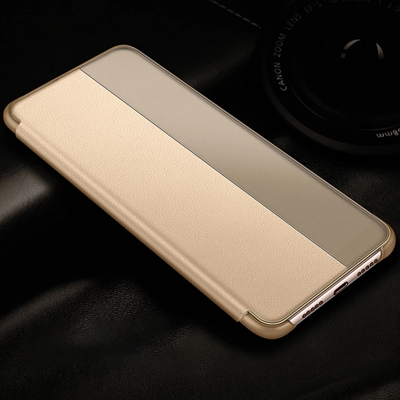 Gold Чехол для samsung s 10 plus s10+ кожаный флип-чехол для телефона для galaxy s 10 plus 10+ s10 s10+ s10e s10plus защитный чехол - Цвет: Gold