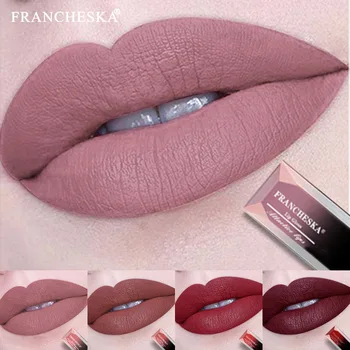 

5Color Matte Non-stick Cup Liquid Lipstick Not Fade Lip Gloss Waterproof Lasting Lipstick Moisturizing Makeup Lip Gloss TSLM1