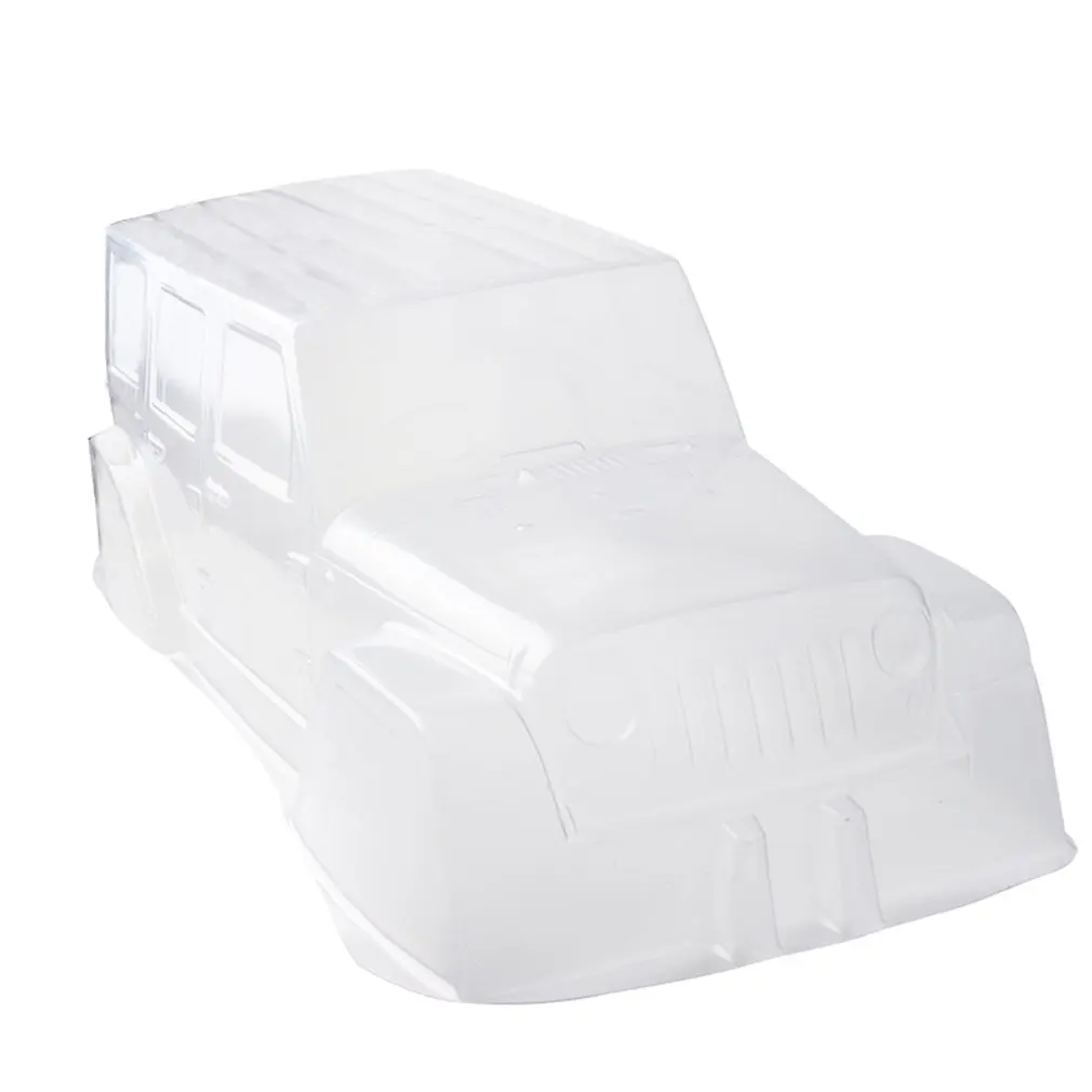 

PVC Climbing Car Hard Plastic Transparent Body Shell For 1:10 Scale RC Crawler Car D90 for JEEP SCX10