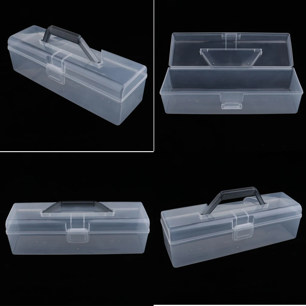 4pieces 1:6 Doll Plastic Storage Container Organizer for Blythe Licca Accessories
