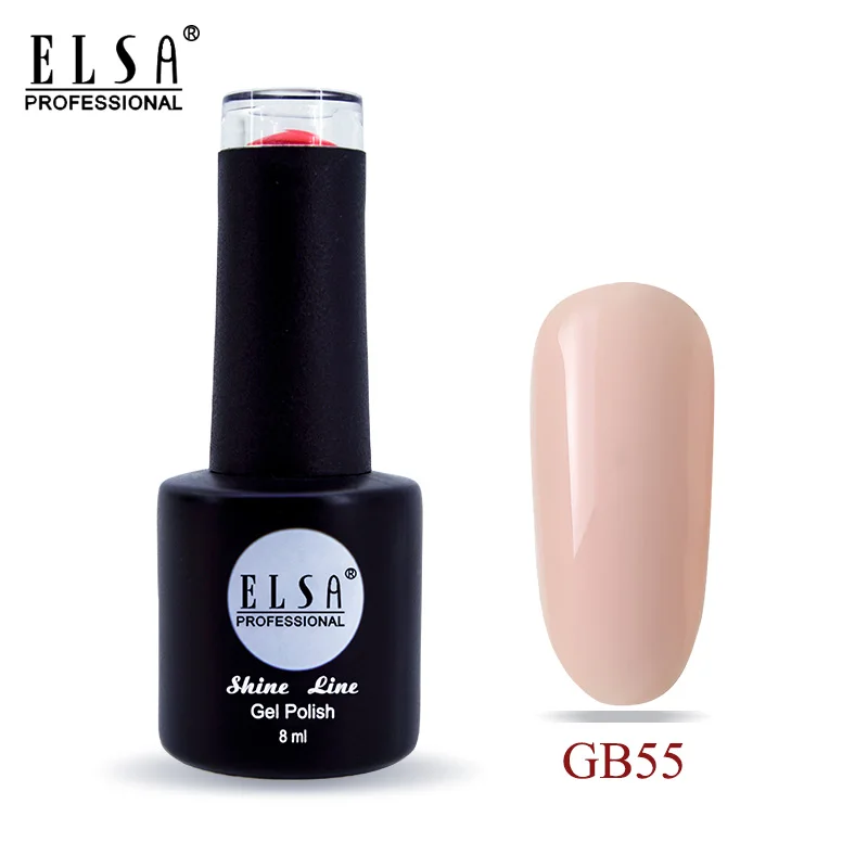 GB55 Elsa 8 мл Гель-лак УФ светодиодный лак для ногтей для маникюра 120 цветов Гель-лак полуперманентный гель-краска для украшения ногтей - Цвет: GB55